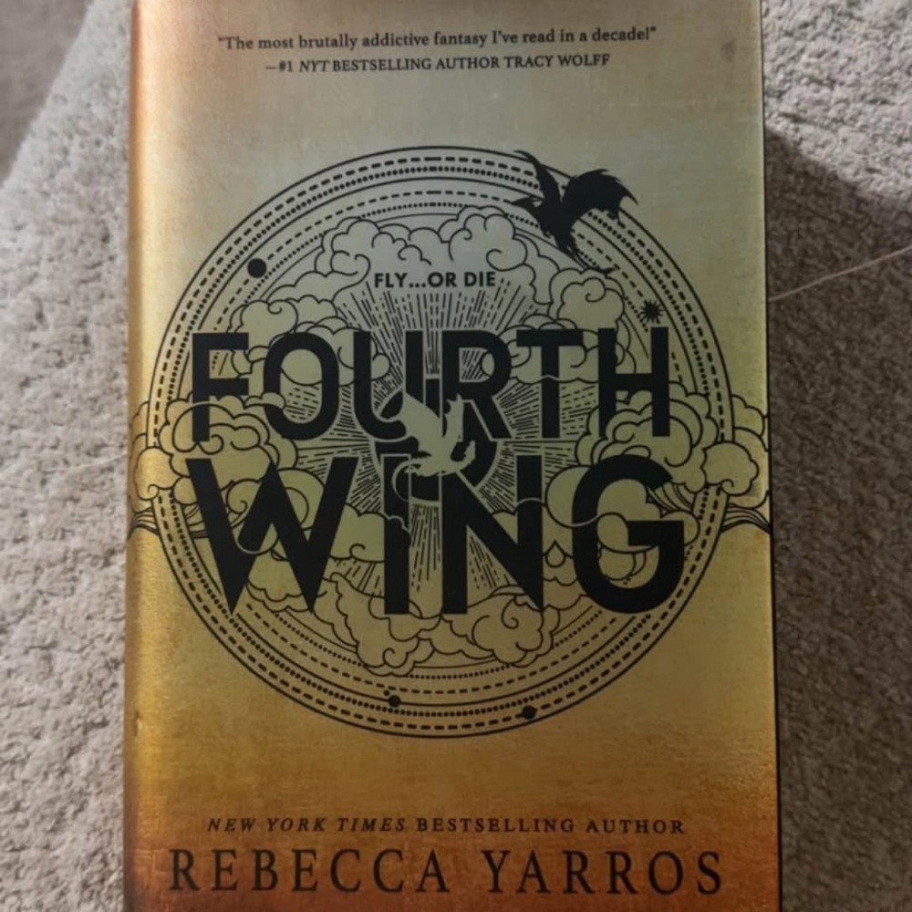 Fourth Wing Hardcover Book